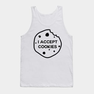 I Accept Cookies Tank Top